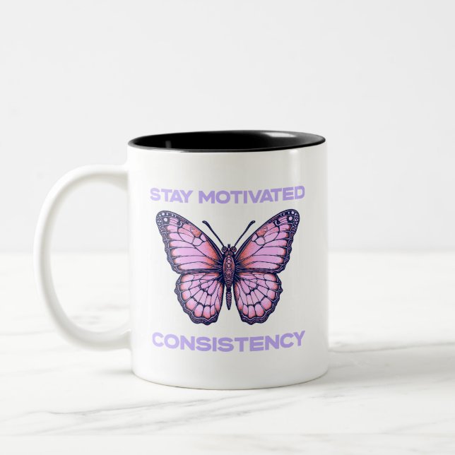 Stay Motivated Coffee Mug (Left)