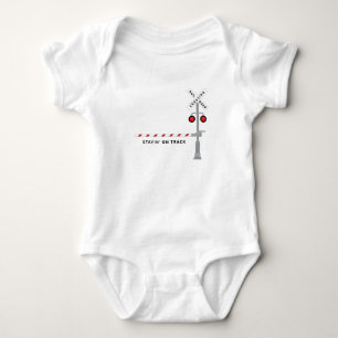 Stay On Track Baby Bodysuit