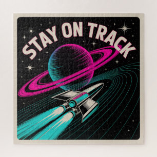 Stay On Track Jigsaw Puzzle