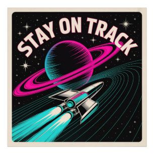 Stay On Track Photo Print