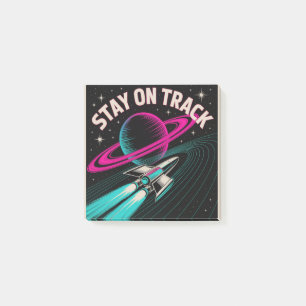 Stay On Track Post-it Notes