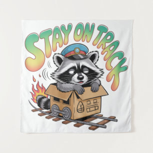 Stay On Track Tapestry