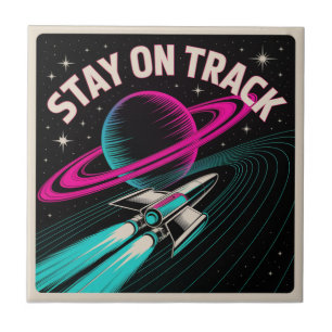 Stay On Track Tile