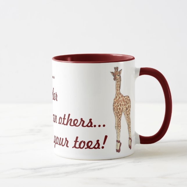 Stay on your Toes! Mug (Right)
