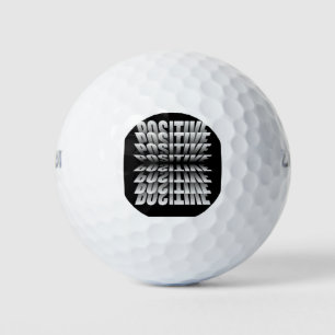 Stay Optimistic and Positive to Golf Balls