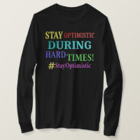 "STAY OPTIMISTIC" Cute Design. Buy Now