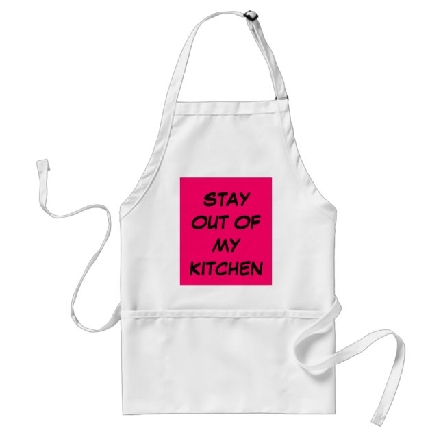 STAY OUT OF MY KITCHEN STANDARD APRON (Front)