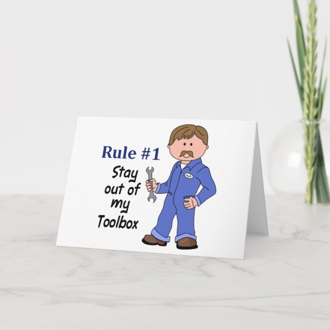 Stay Out of my Toolbox Card (Front)