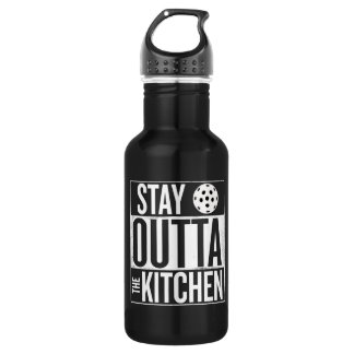 "Stay Outta the Kitchen" Pickleball Water Bottle