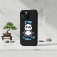 Stay Pandastic T-Shirt, Funny Panda Meditation