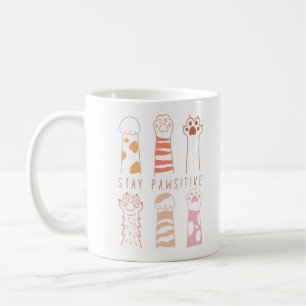 Stay Pawsitive Coffee Mug