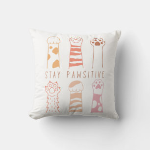 Stay Pawsitive Cushion