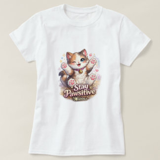 Stay Pawsitive T-Shirt