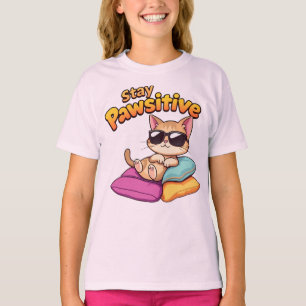 Stay Pawsitive T-Shirt