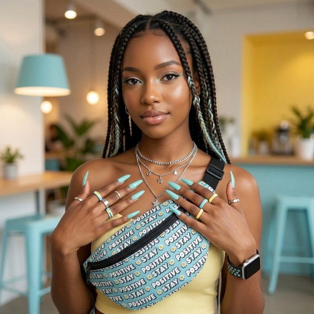 Stay Positive Bum Bags (Creator Uploaded)