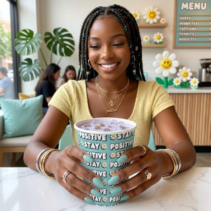 Stay Positive Paper Cups