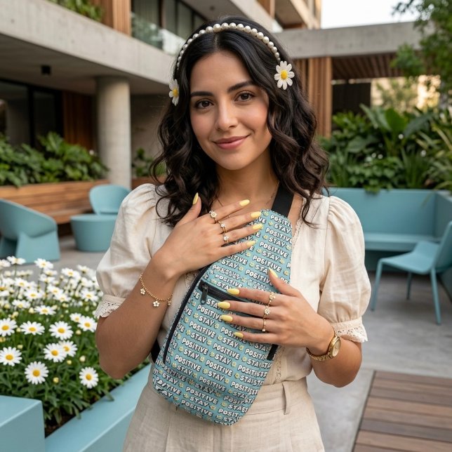 Stay Positive Sling Bag (Creator Uploaded)