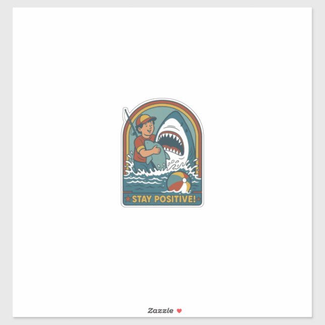 Stay Positive Sticker (Sheet)