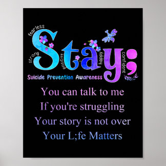 Stay Prevention Awareness Awareness Poster