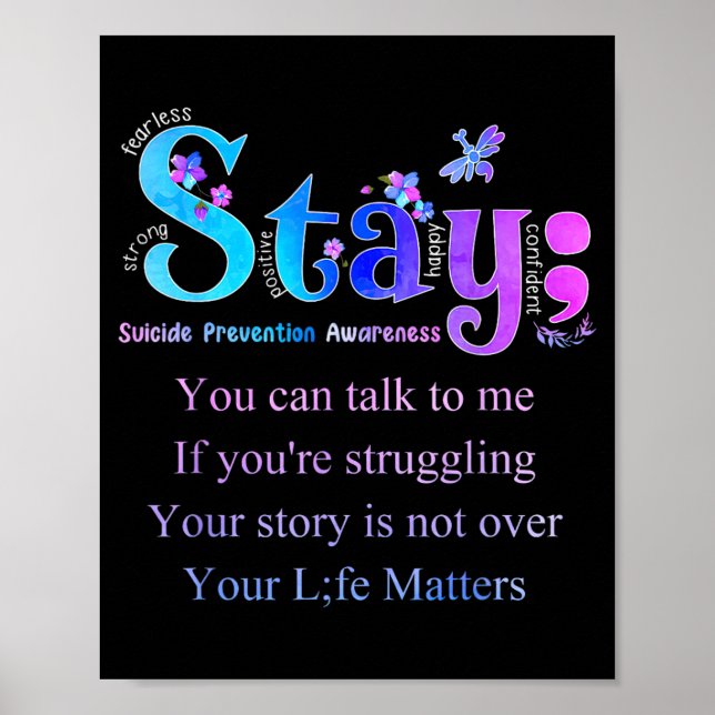 Stay Prevention Awareness Awareness Poster (Front)