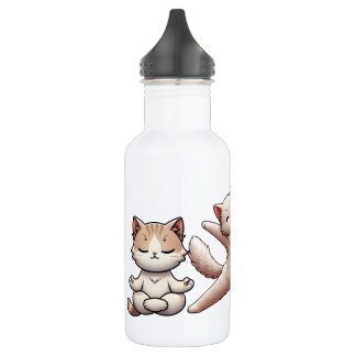 Stay Purrfectly Hydrated 532 Ml Water Bottle