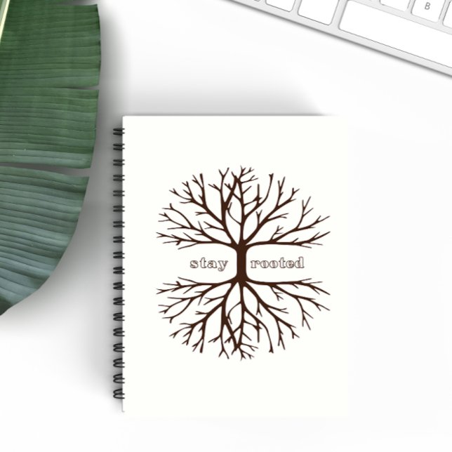 Stay Rooted Inspirational Tree Christian Faith Notebook (Creator Uploaded)