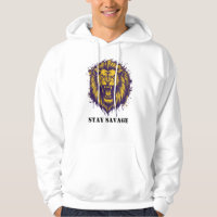 Stay Savage Lion Graphic Wild Alpha Lion