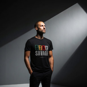 Stay Savage T-Shirt Alpha Mindset Gymwear
