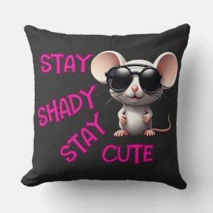 Stay Shady, Stay Cute Mouse Cushion
