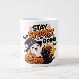 Stay Spooky and Keep Going Large Coffee Mug
