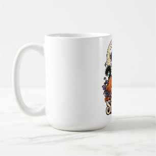 Stay Spooky Black Cat Halloween Coffee Mug
