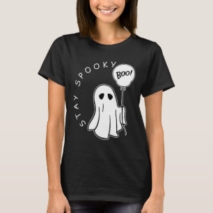 Stay Spooky Boo Cute Ghost Halloween Spooky Season T-Shirt