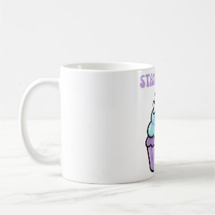 Stay Spooky Cute Ghost Cupcake Halloween Coffee Mug