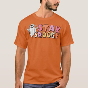 Stay Spooky Cute Ghost Funny Halloween Costume For T-Shirt
