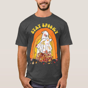 Stay Spooky Fall Autumn Ghost Halloween 186 T-Shirt