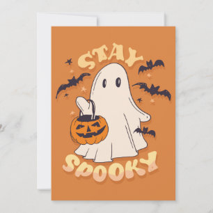 Stay Spooky Ghost Card