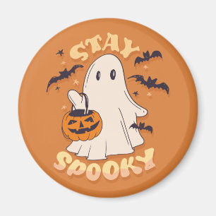 Stay Spooky Ghost Magnet