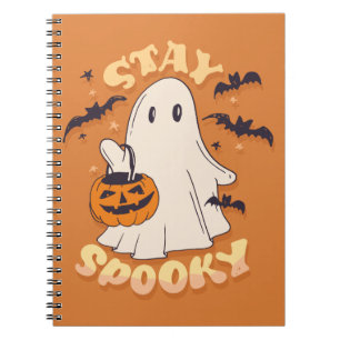 Stay Spooky Ghost Notebook