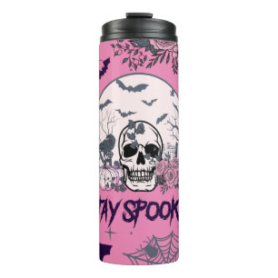Stay Spooky Goth Thermal Tumbler