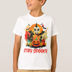 Stay Spooky Halloween Kids T-Shirt