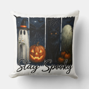 Stay Spooky: Halloween Panel Pillow