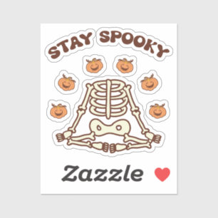 Stay Spooky Halloween Retro Groovy