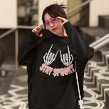 Stay Spooky Halloween Skeleton Hands
