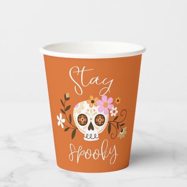 Stay Spooky Paper Cups (Front)