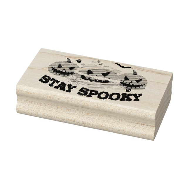 Stay Spooky Rubber Stamp (Stamp)