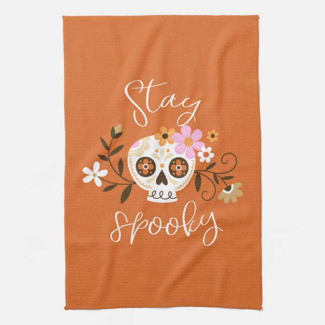 Stay Spooky Tea Towel (Vertical)
