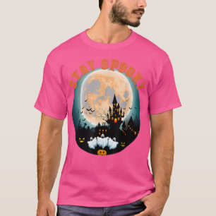 Stay Spooky Trick Or Treat Funny Halloween Spooky T-Shirt