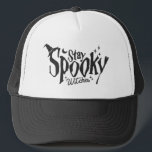 Stay Spooky Witches Witch Halloween Funny Trucker Hat<br><div class="desc">Evoke the enchantment of Halloween with our 'Stay Spooky Witches' funny t-shirts. Dive into a world of wicked humour and eerie style, as you celebrate the spookiest season. Celebrate the season with a twist of humour, making a statement that's both eerie and entertaining. A bewitching addition to your Halloween wardrobe...</div>