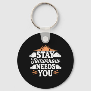 Stay Stay Strong Awareness Mental Health Image Key Ring