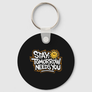 Stay Stay Strong Awareness Mental Health Key Ring